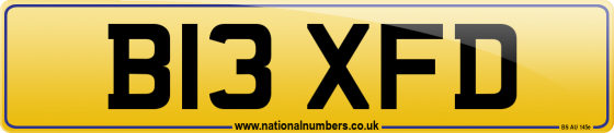 B13 XFD