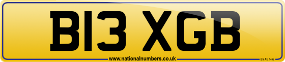 B13 XGB