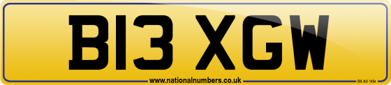 B13 XGW