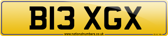 B13 XGX