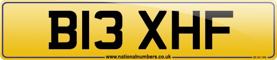 B13 XHF