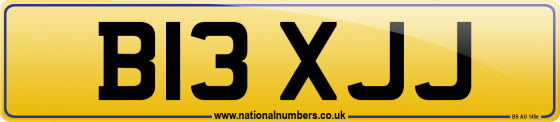 B13 XJJ
