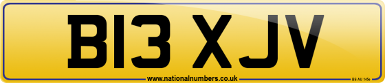 B13 XJV