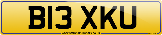 B13 XKU
