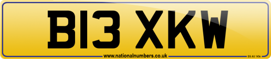 B13 XKW