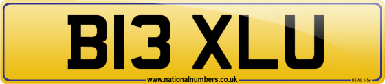B13 XLU