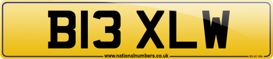 B13 XLW