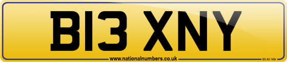 B13 XNY