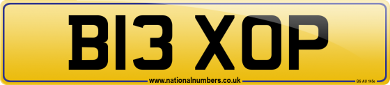 B13 XOP
