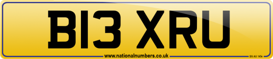 B13 XRU
