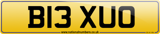 B13 XUO
