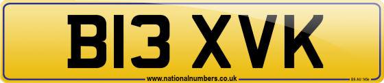 B13 XVK