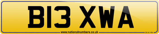 B13 XWA