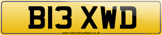 B13 XWD