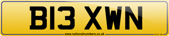 B13 XWN