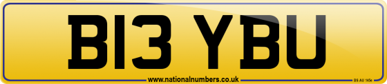 B13 YBU