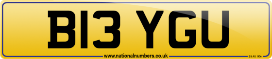 B13 YGU