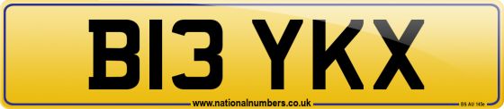 B13 YKX