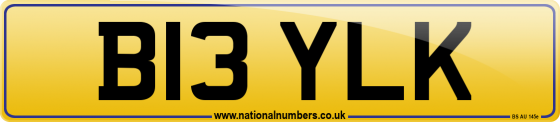 B13 YLK