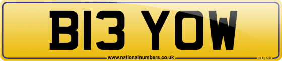 B13 YOW