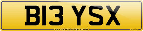 B13 YSX