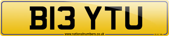 B13 YTU
