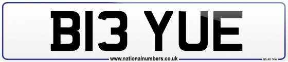 B13 YUE