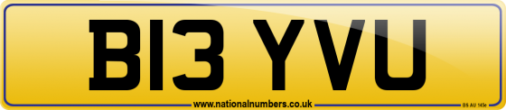 B13 YVU