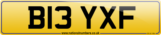 B13 YXF
