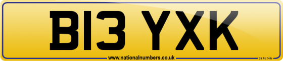B13 YXK