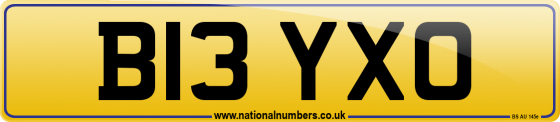 B13 YXO