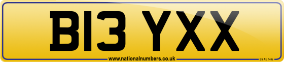 B13 YXX