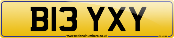 B13 YXY