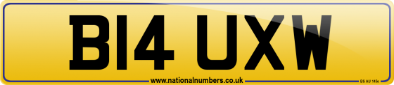 B14 UXW