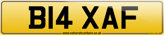B14 XAF