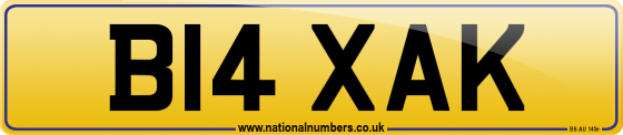 B14 XAK