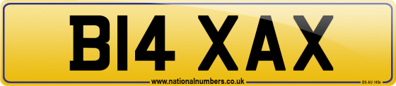 B14 XAX