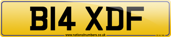 B14 XDF