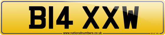 B14 XXW