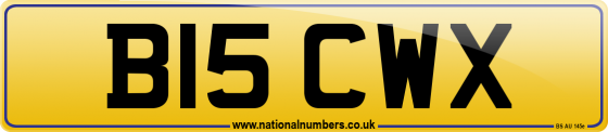 B15 CWX