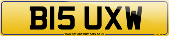 B15 UXW