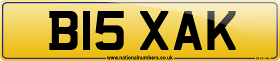 B15 XAK