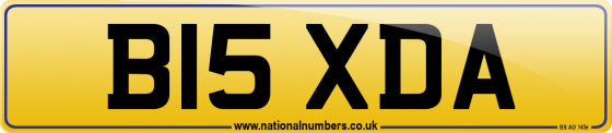 B15 XDA