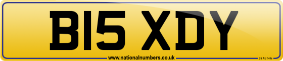 B15 XDY