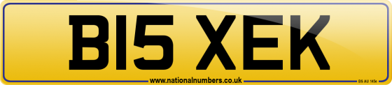 B15 XEK