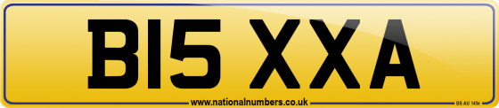 B15 XXA