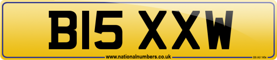 B15 XXW