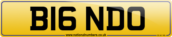 B16 NDO