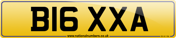 B16 XXA