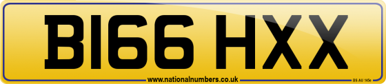 B166 HXX